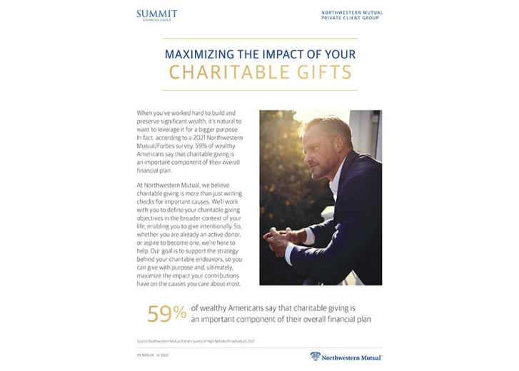 SFG Charitable Giving One Page