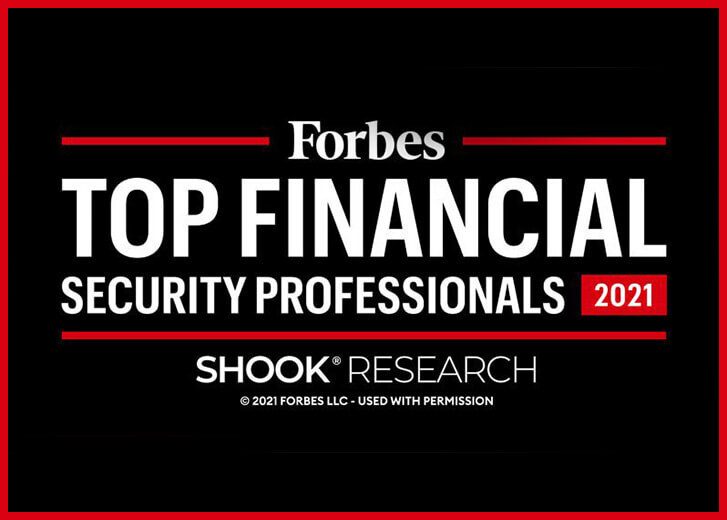 Forbes Top Financial Security Professionals 2021 logo